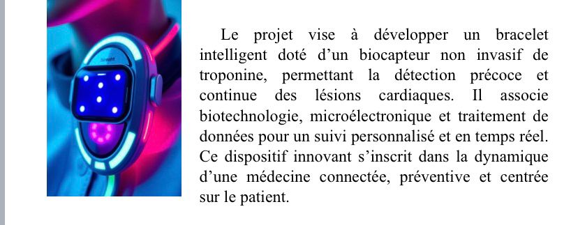 Biocapteur Surveillance Cardiaque