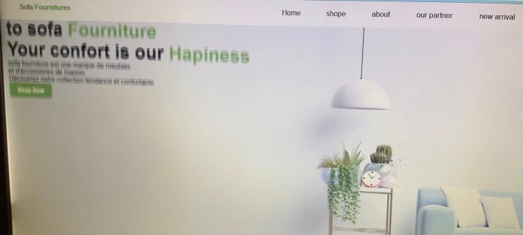 Sofa Fournitures Website